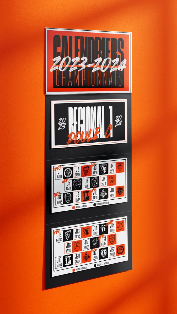 LoudeacOSC's tweet image. [SENIORS]

🗓️CALENDRIERS🗓️

Les calendriers des matchs de championnat sont sortis pour nos 3 équipes Séniors 🗓️⚡️

#ALLEZTANGOS🧡🖤