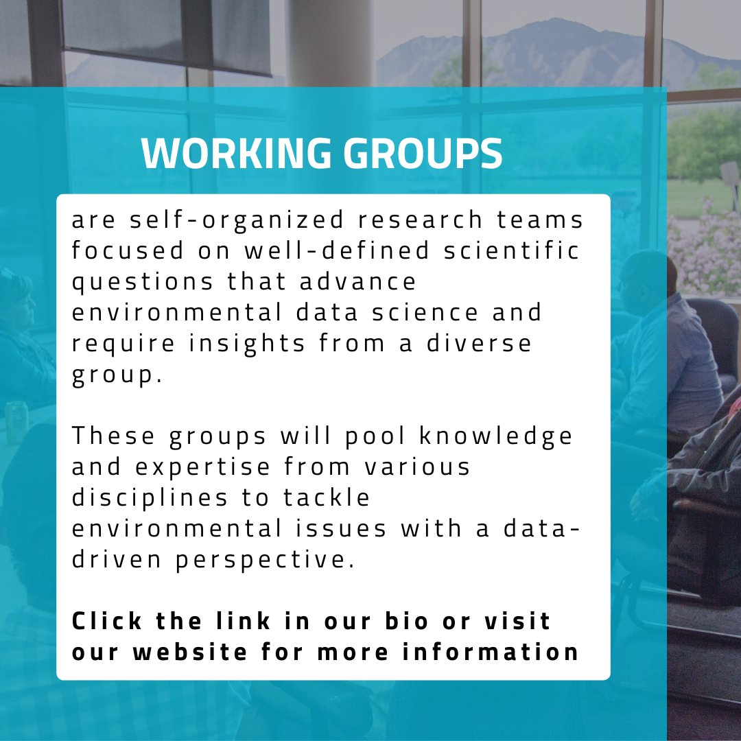 Now accepting applications for working groups! Click the link below or visit our website to learn more & apply. esiil.org/working-groups