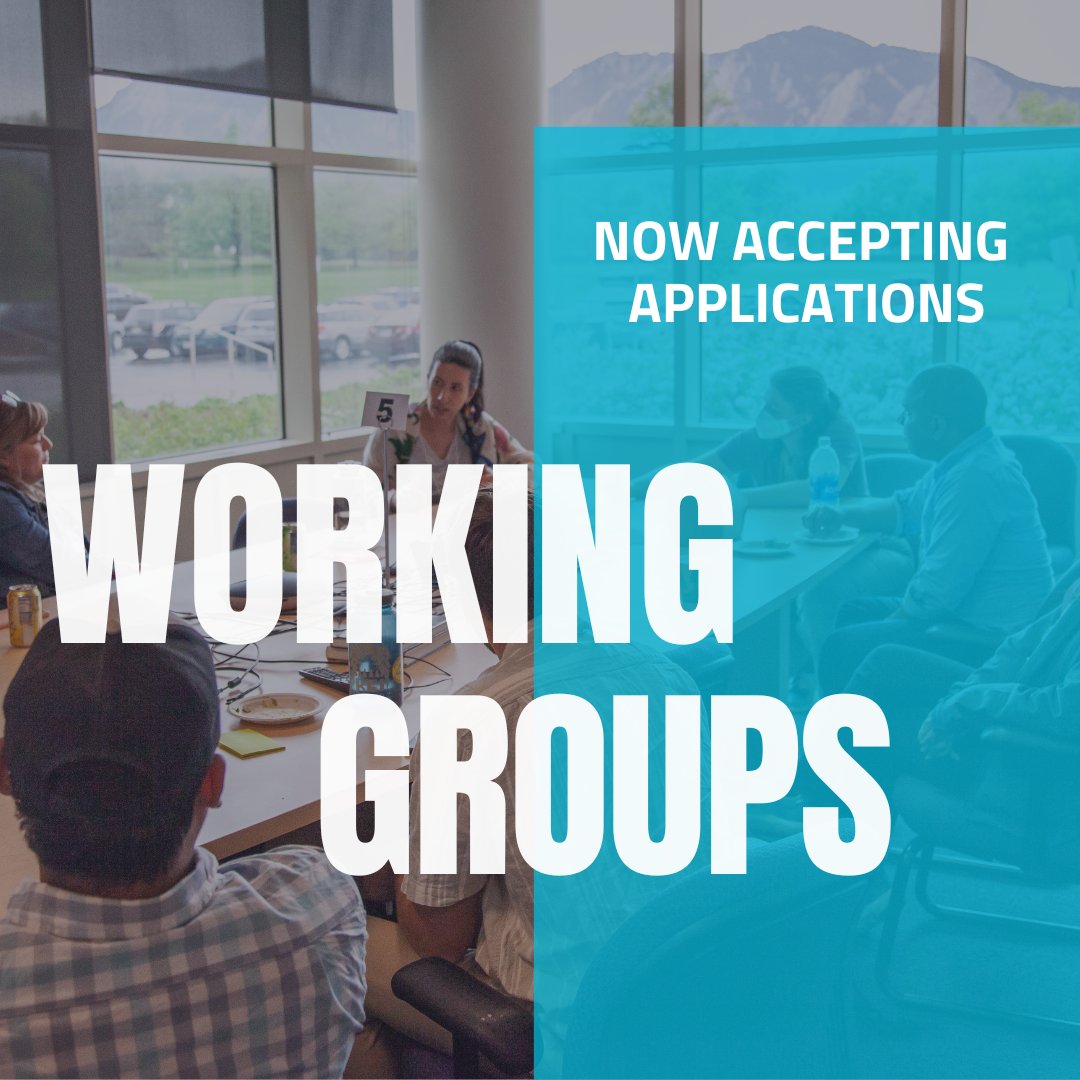 CU_ESIIL's tweet photo. Now accepting applications for working groups! Click the link below or visit our website to learn more &amp; apply.
https://t.co/gYbL7CFMjP https://t.co/H3ayNNn3gg