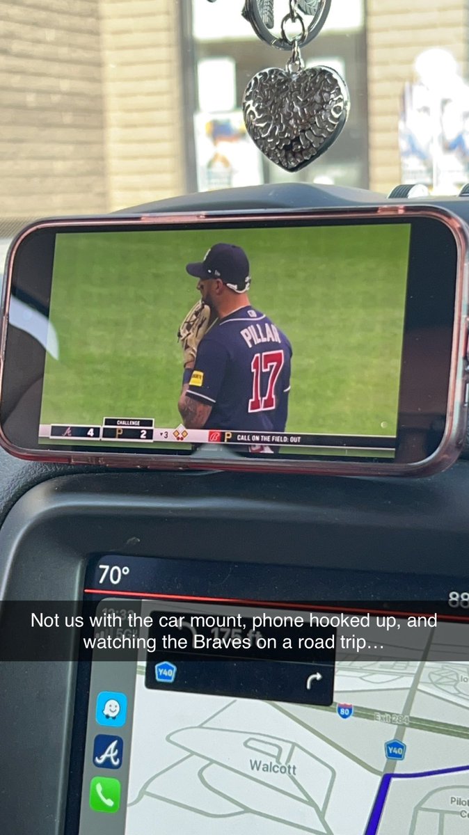 sdlumley's tweet image. Just a lifetime @Braves fan on a road trip. Nothing to see here…😂 #ForTheA #GoBraves