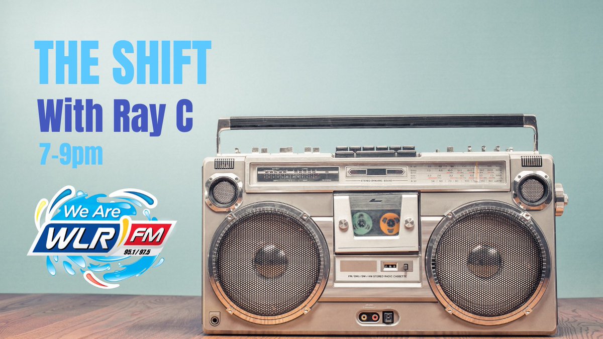 Thursdays Shift is ready to roll. Join @djrayc from 7pm and hear classics from Whitney Houston, Missy Elliot,  Deacon Blue, Jam & Spoon and tonight’s #WaterfordMusicWeek tracks from #DaveLofts #BookReport @UnderStarling @iamcarriebaxter #TuneIn 📲 wlrfm.com  💃🪩🕺