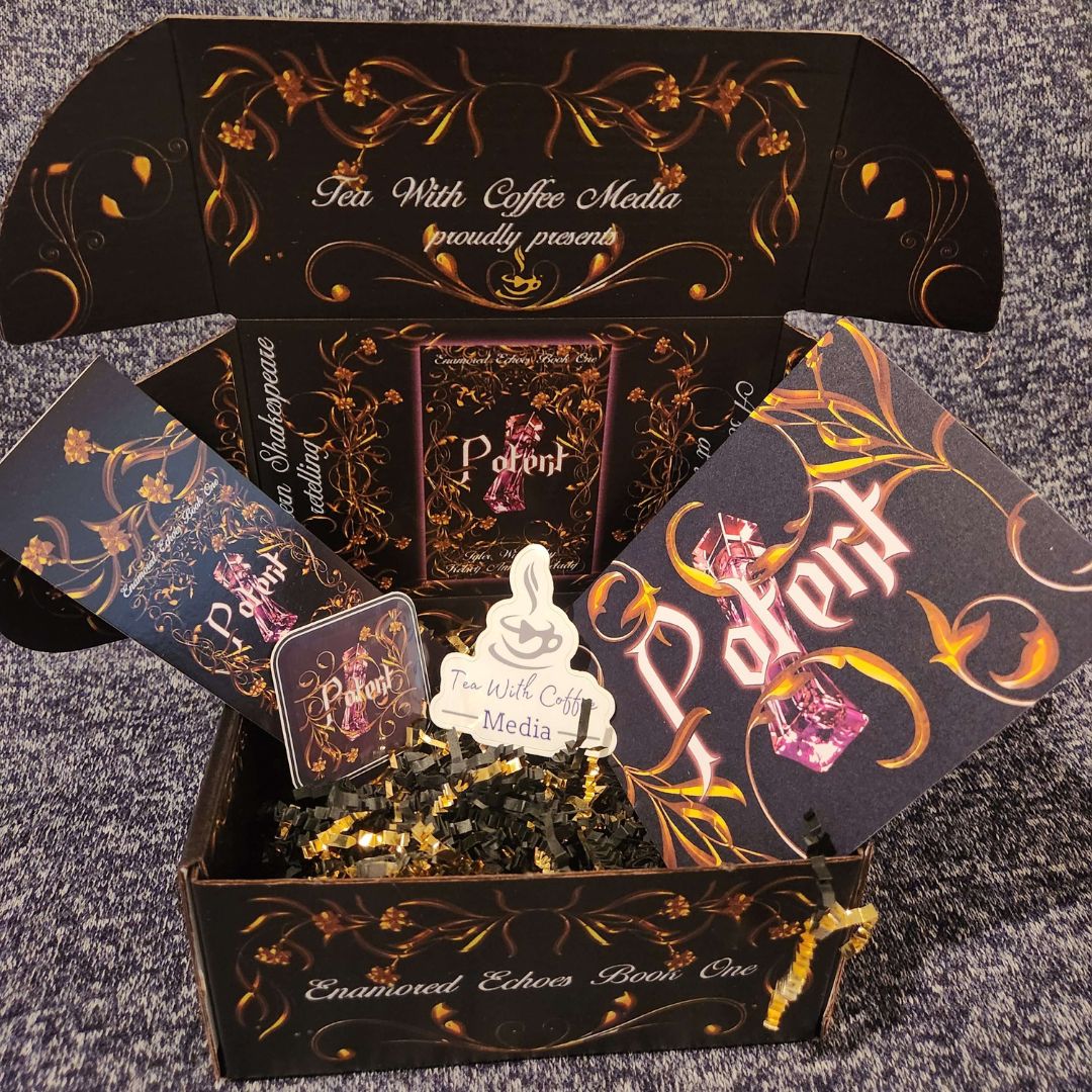TeaWCoffeeMedia's tweet image. We're so excited to announce our first PR Box #giveaway for our contemporary, fairy romantasy "Potent"!

To enter:
1. Follow us
2. Like this post
3. Leave a comment

You have until August 11th to enter. 2 Winners will be chosen.

#readingcommunity #readers #romance #fantasy #fyp