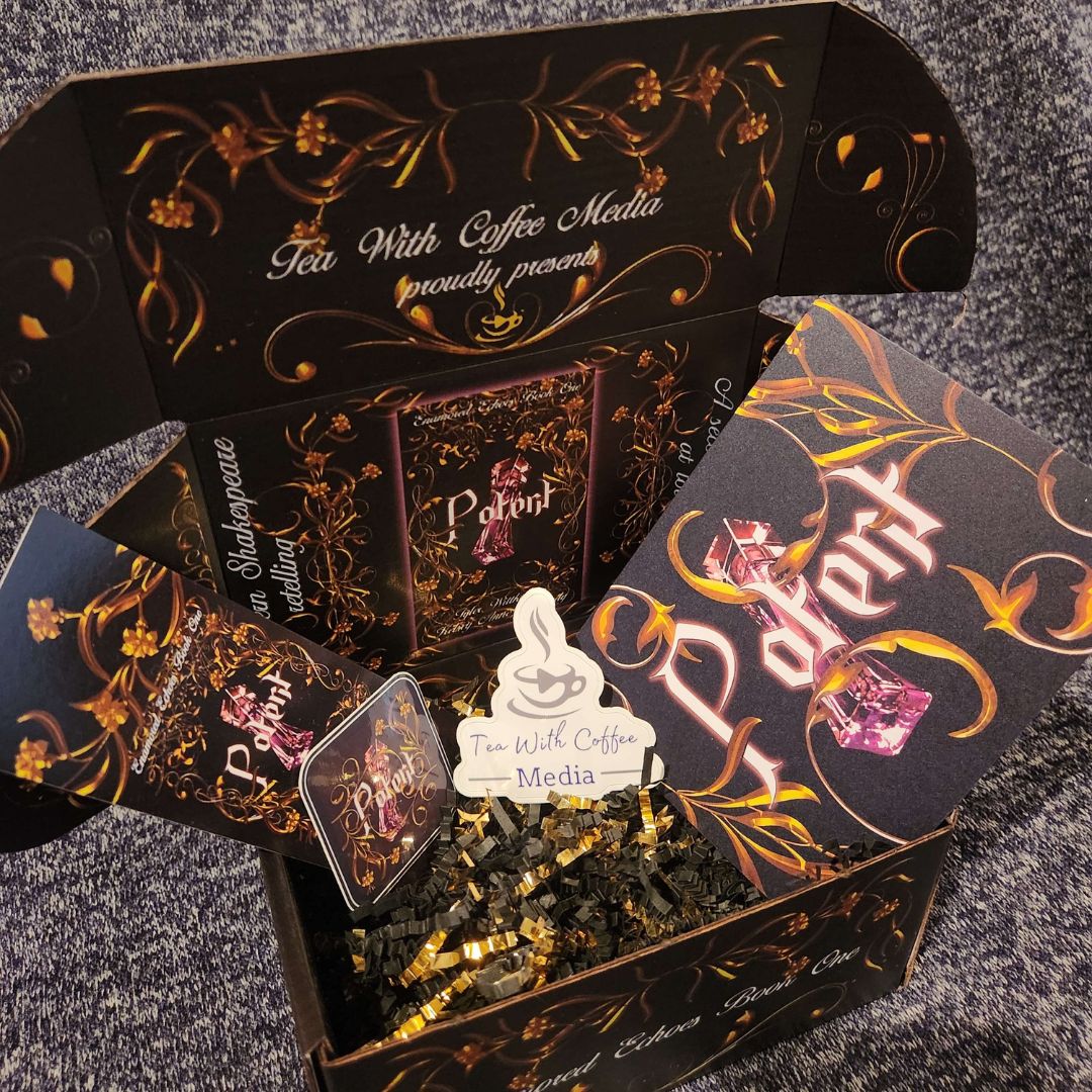 TeaWCoffeeMedia's tweet image. We're so excited to announce our first PR Box #giveaway for our contemporary, fairy romantasy "Potent"!

To enter:
1. Follow us
2. Like this post
3. Leave a comment

You have until August 11th to enter. 2 Winners will be chosen.

#readingcommunity #readers #romance #fantasy #fyp