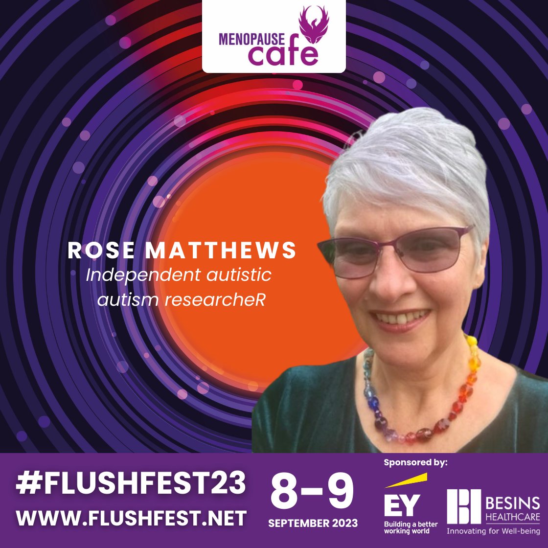 Menopause_Cafe's tweet photo. At #FlushFest, we're hosting a workshop designed for #neurodivergent #neurodiversity experiences of #menopause.
Hosted by expert researchers @b_j_steffan and @NortherlyRose, we'll explore lived experiences of neurodivergence and menopause in a relaxed, but supported way. https://t.co/ssg9iIbiss