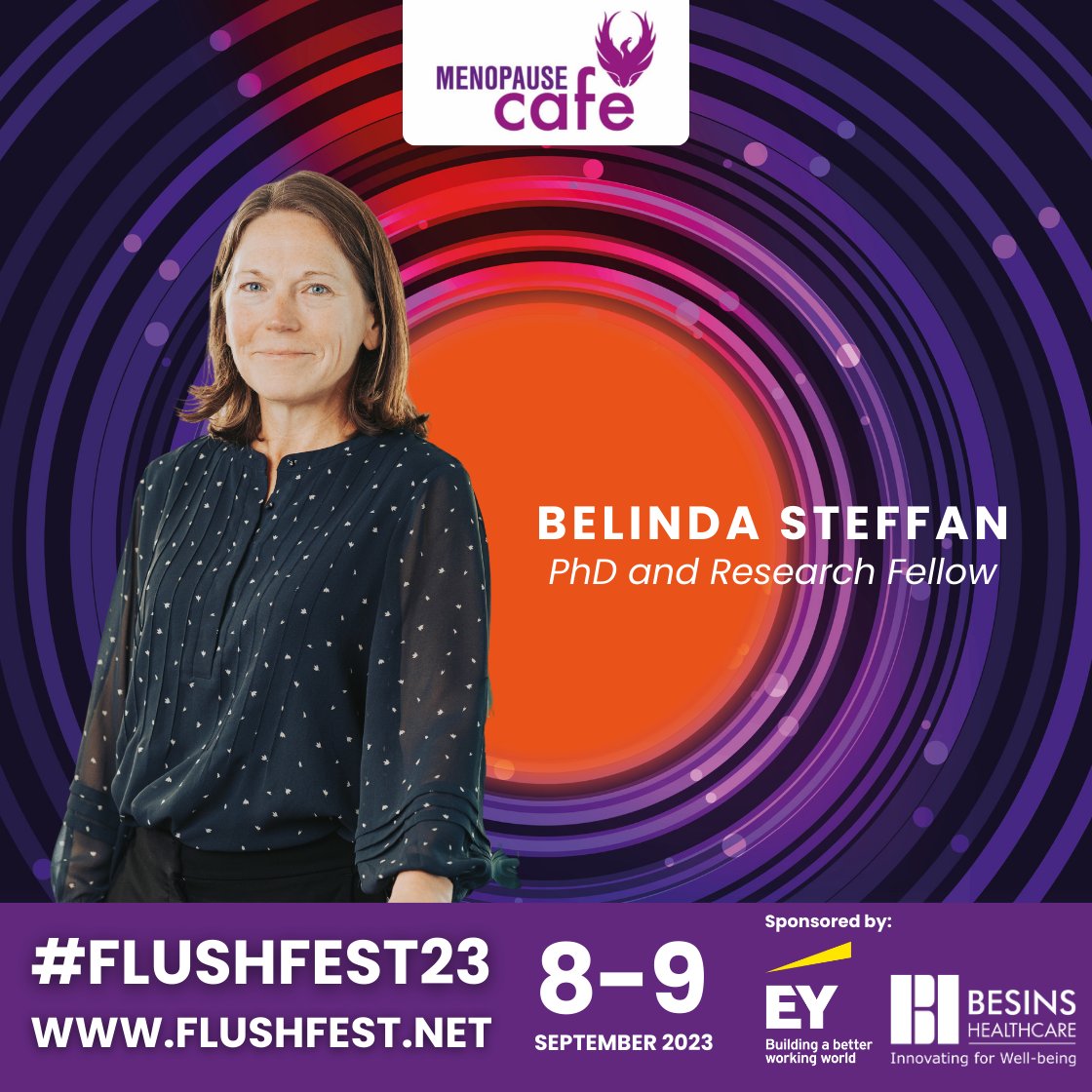 Menopause_Cafe's tweet photo. At #FlushFest, we're hosting a workshop designed for #neurodivergent #neurodiversity experiences of #menopause.
Hosted by expert researchers @b_j_steffan and @NortherlyRose, we'll explore lived experiences of neurodivergence and menopause in a relaxed, but supported way. https://t.co/ssg9iIbiss