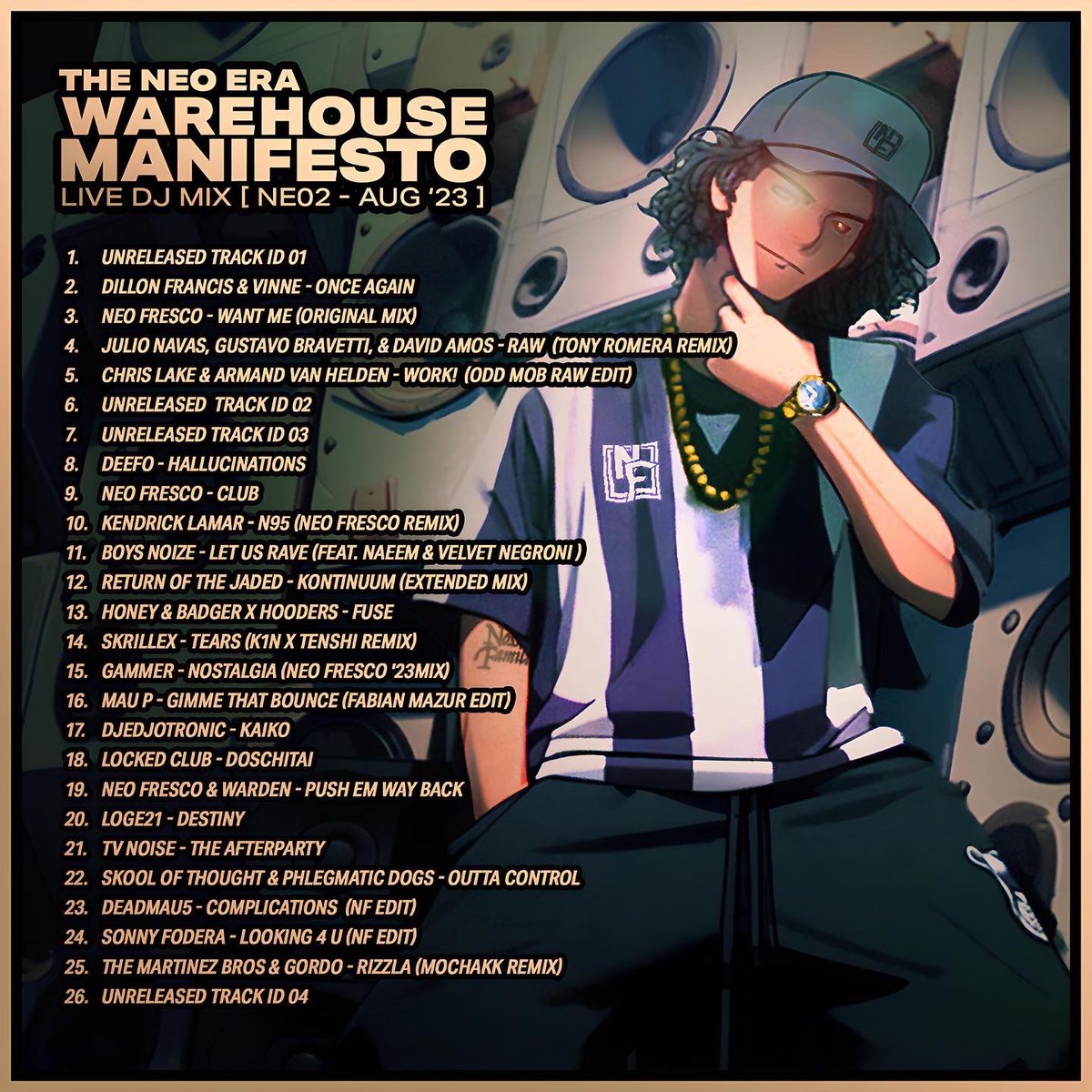 SURPRISE: My new DJ mix, 
“The Warehouse Manifesto” is OUT NOW on.soundcloud.com/wWr28b8rCSJRyu…