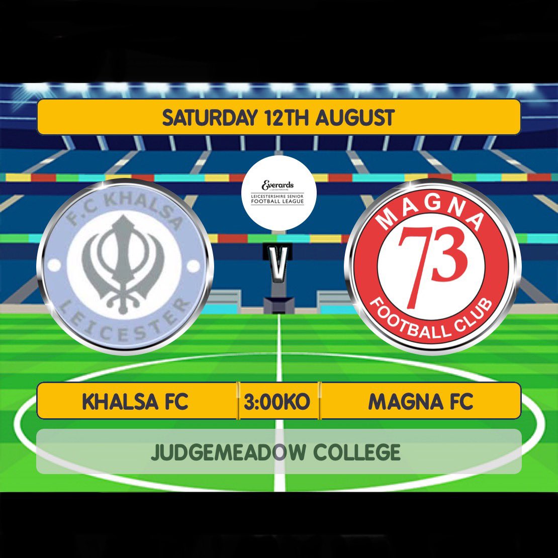 Magna 73 FC (@magna73fc) on Twitter photo FOOTBALL IS BACK !!!!!!!!!
We are away 1st game of the season to <a href="/FCKhalsa/">FC Khalsa GAD</a>
It’s a 3pm ko in the <a href="/officialLSL1/">official LSL</a> prem
Ressies also have a home game at 1pm ko 👊🏼 <a href="/LeicsCFL/">LCFL Sponsored by Uptonsteel</a>
#UTM
#itsback
#footballsback FOOTBALL IS BACK !!!!!!!!!
We are away 1st game of the season to <a href="/FCKhalsa/">FC Khalsa GAD</a>
It’s a 3pm ko in the <a href="/officialLSL1/">official LSL</a> prem
Ressies also have a home game at 1pm ko 👊🏼 <a href="/LeicsCFL/">LCFL Sponsored by Uptonsteel</a>
#UTM
#itsback
#footballsback