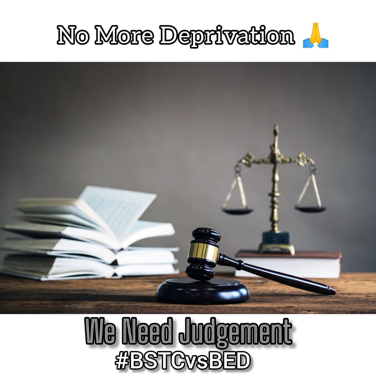 PrasenjitChak93's tweet photo. #wewantbstcvsbedjudgement
@ncte @EduMinOfIndia @dpradhanbjp @PMOIndia @SCofInd @SCJudgments @indSupremeCourt @barandbench @KapilSibal @BBCBreaking @ndtv @aajtak https://t.co/CWt3JM7rtK