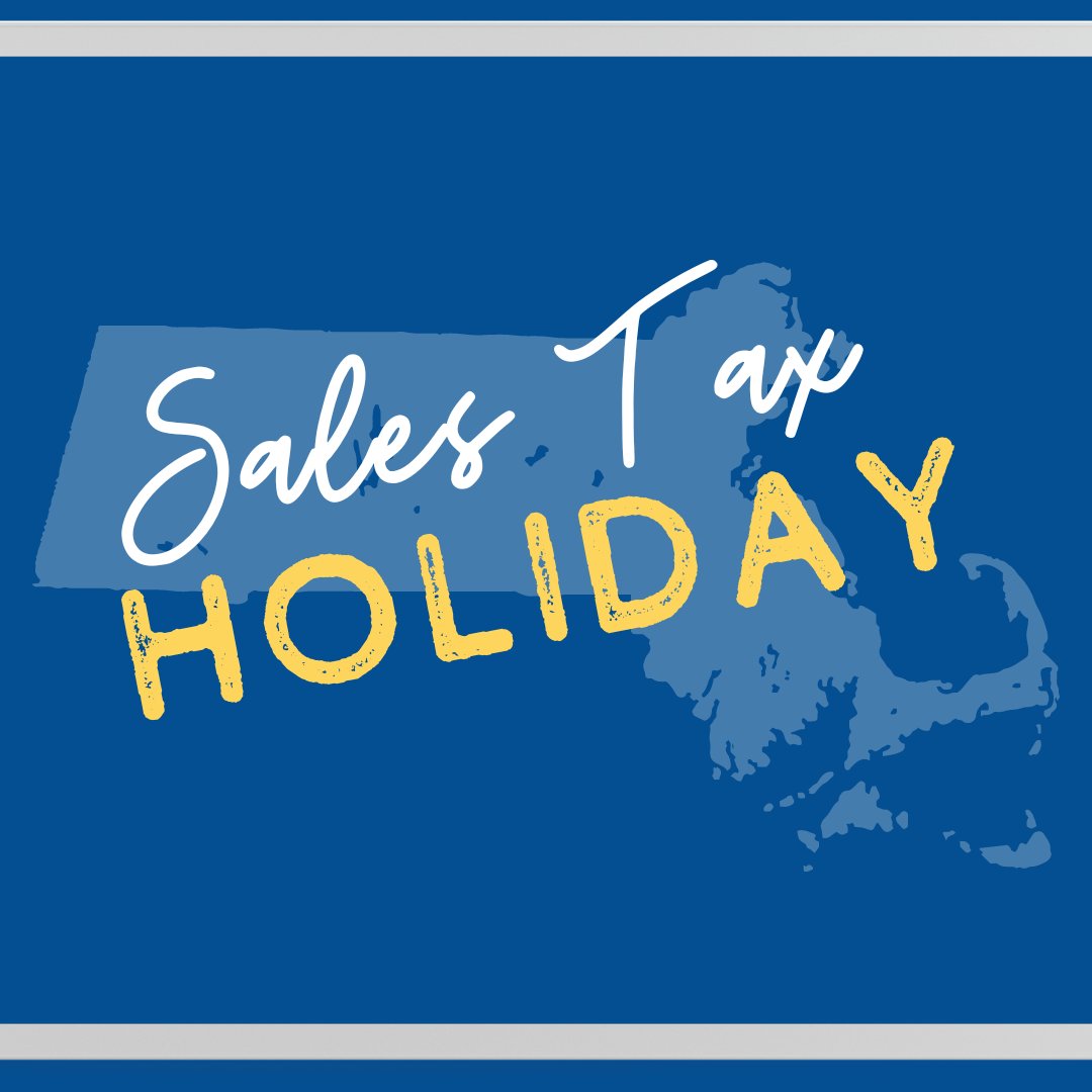 August 12-13 is the Massachusetts Sales Tax Holiday! 
Tag your favorite South Shore business that we should shop this weekend 💵

#salestaxholiday #localbusinesses #local