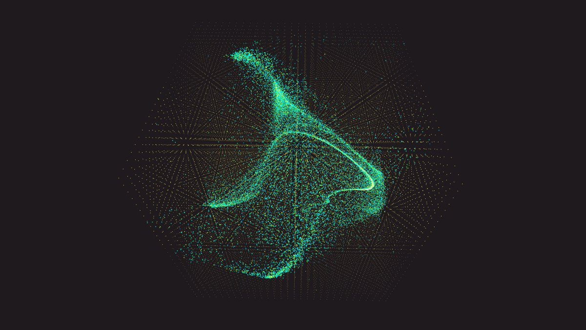 jeonghopark's tweet photo. Practice_03 Vector field, Motion particles, Three.js
Quantum Fluctuation, Quantum Field

online view:
https://t.co/yYCYcLXzmW

#practice #creativecoding #math #threejs #vectorfield #geometryart #geometry #javascript #mathvisualization #physicsvisualization #particles https://t.co/VBApI6L4Qk