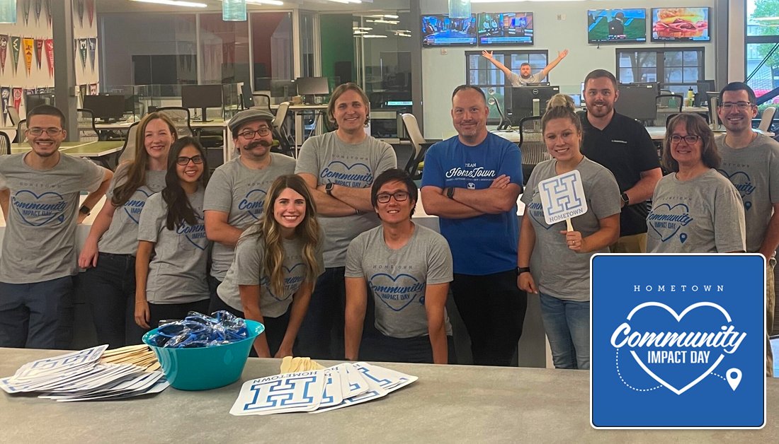 meethometown's tweet photo. Today, our HomeTown family stands together to make a meaningful impact in the communities we proudly serve. Volunteering & giving back reminds us of the deep connections that bind us all. On our #CommunityImpactDay, weโre fostering a network of care & support from coast-to-coast! https://t.co/V0hPeNR21N