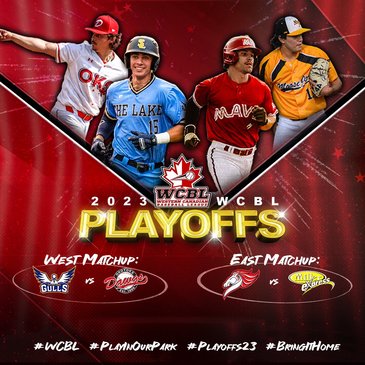 The Eastern Division final starts August 11th at 7:00pm at Ross Wells Park in Moose Jaw! Are you going?