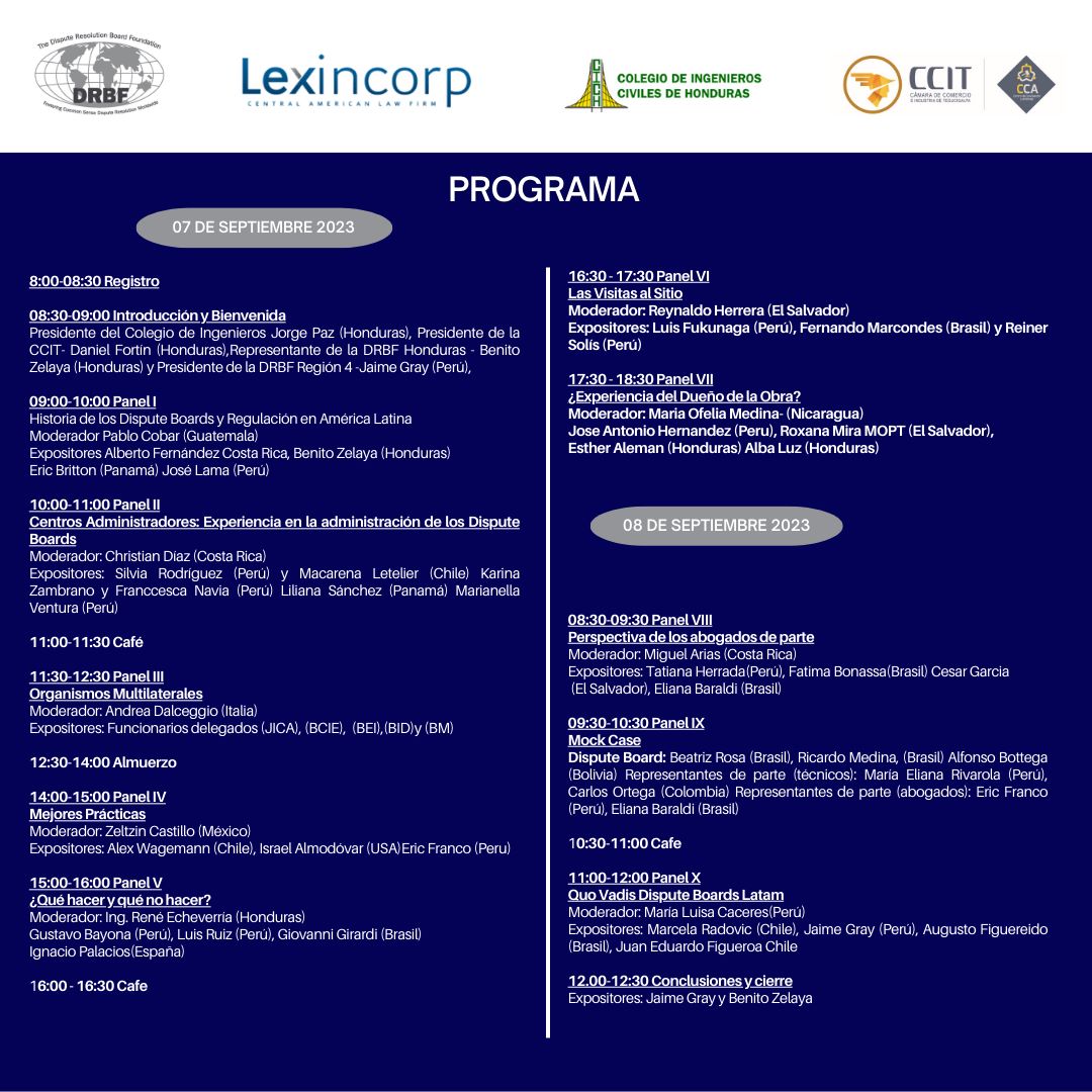 🚨 El CCA-CCIT le invita a La Segunda Conferencia Centroamericana Regional
📆 7 y 8 de septiembre 2023
📍 Instalaciones de la CCIT
📝Realice su inscripción por medio de este enlace lnkd.in/dCbqnwEc