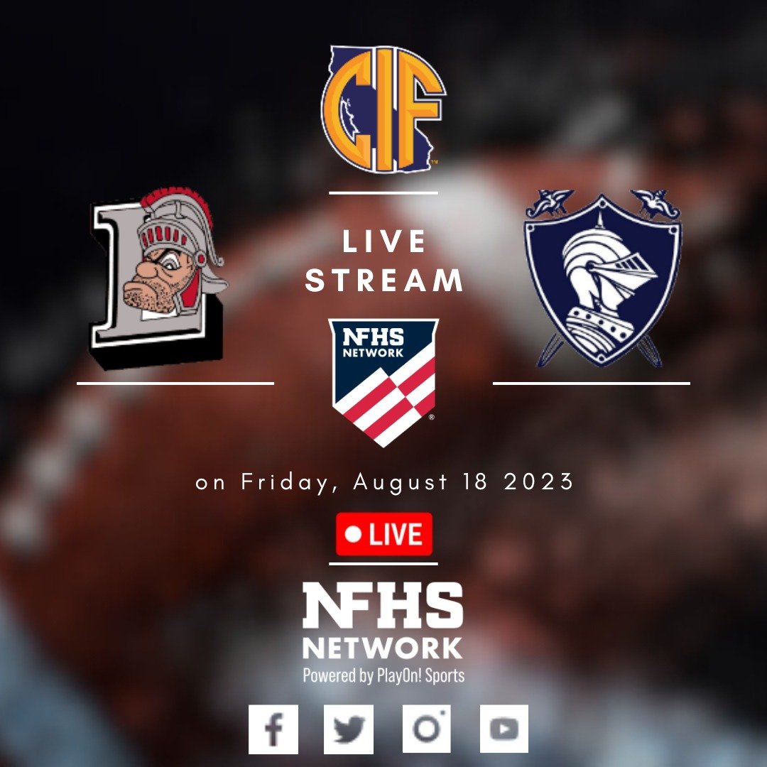 Lincoln vs. Downey | California High School Football Live Stream | 8/18/2023 - NFHS Network
Watch Live here: link.me/nfhsnetworkbro…
on Friday, August 18 🕚 7p.
<a href="/tdboosters/">Downey Athletic Boosters</a>
<a href="/irenebkennedy1/">Irene Kennedy</a> 
<a href="/Tdfootball/">TD Football Club</a>
<a href="/CoachCloward/">Chris Cloward</a>
<a href="/58diegoh/">Diego Hernandez</a>
<a href="/lhstrojans/">Lincoln Football</a> 
<a href="/treezywatts/">Trevon Watts</a> 
<a href="/CoachNatello11/">CoachHoward</a>