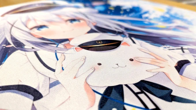 C102新作、チノちゃんのプレイマットですーーー!  #C102 #ごちうさ