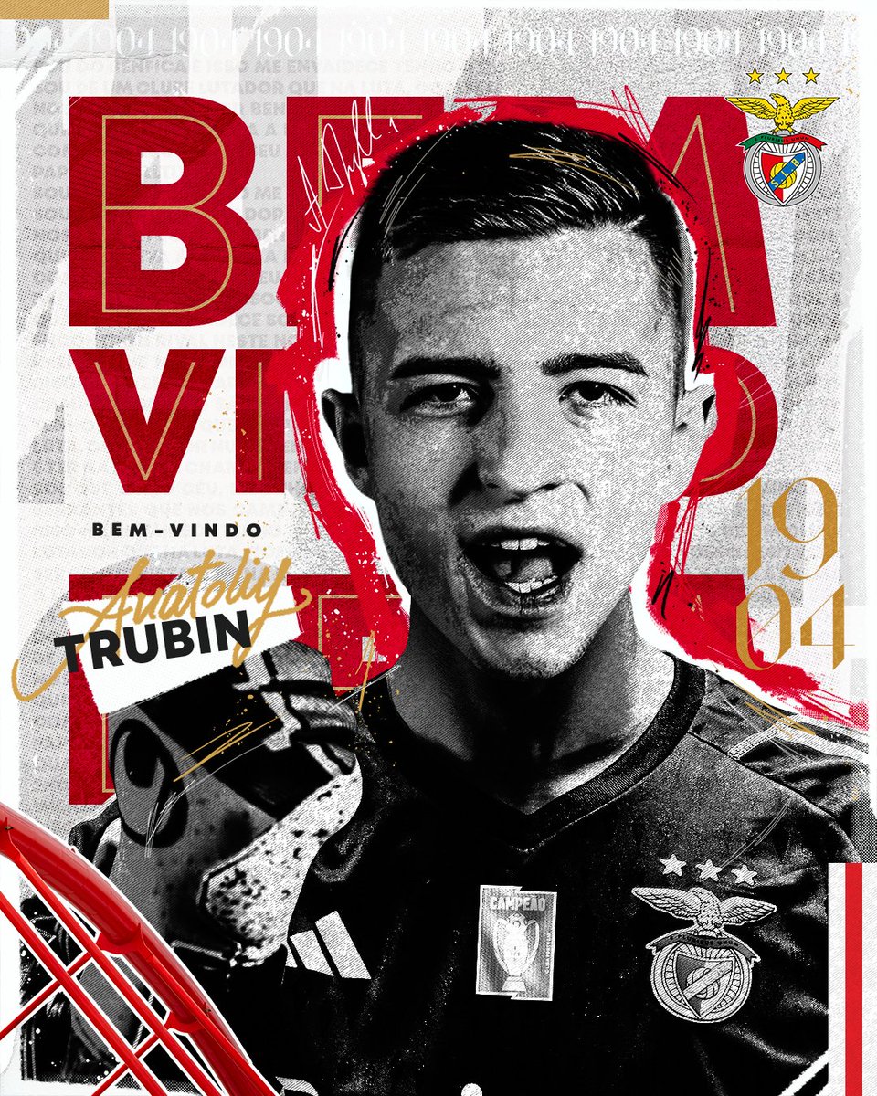 ✍ Bem-vindo, Trubin! 🦅

#Trubin2028