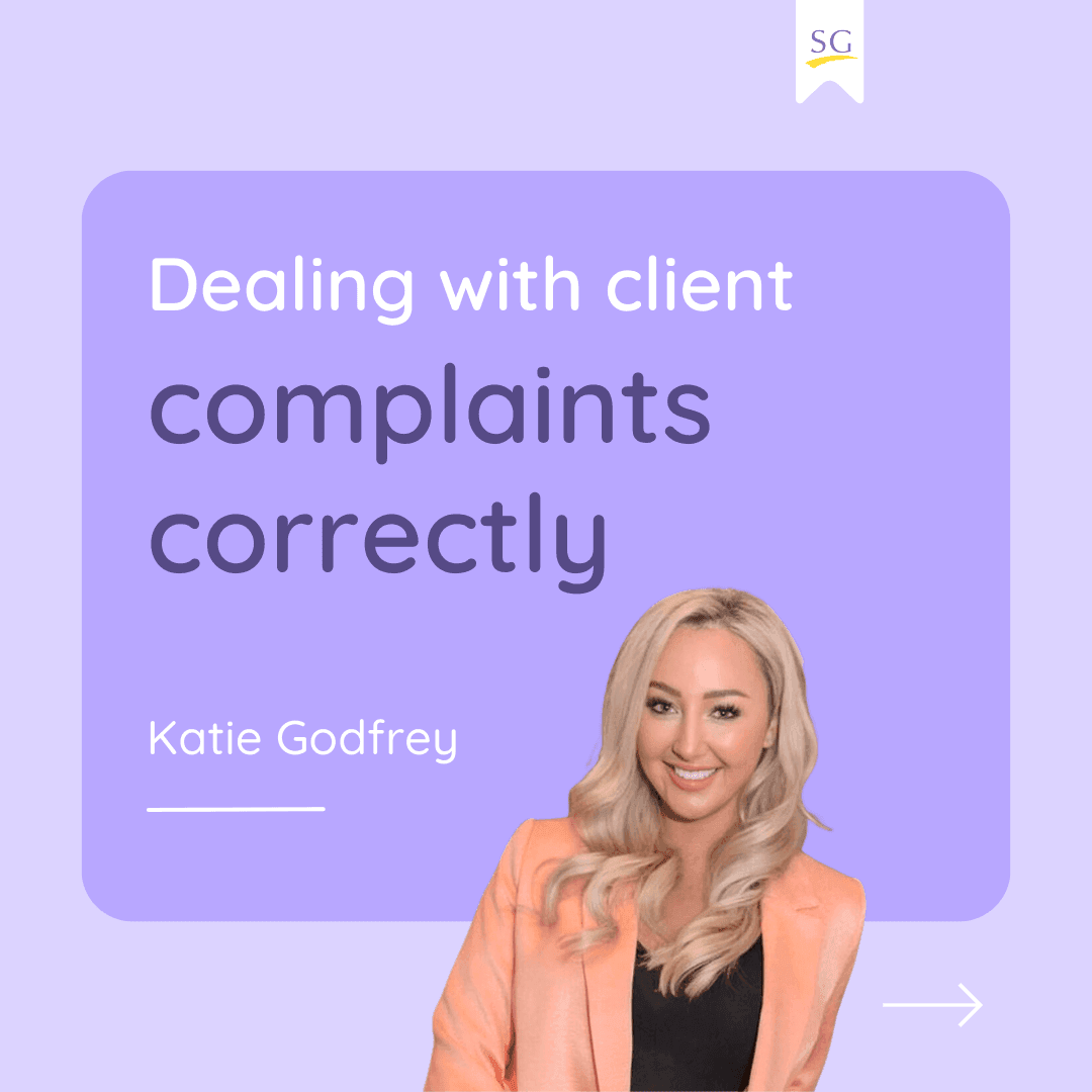 Here's some of Katie Godfrey's top tips for dealing with client complaints correctly and make them less of a challenge😀 Click the link to read the full blog✨salongold.co.uk/the-hub/hair-a…

#reviews #complaints #salonowner #businessowner