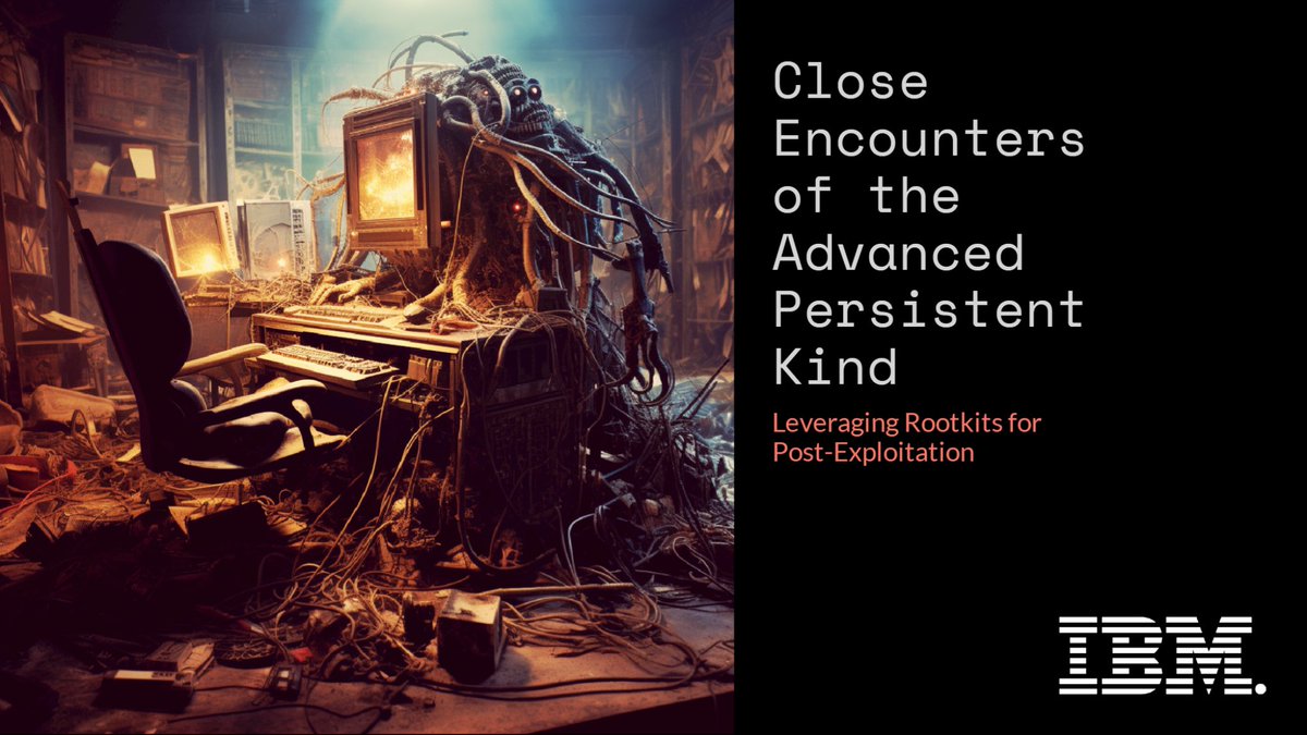 FuzzySec's tweet image. I have posted the slides for the #BlackHat talk @chompie1337 and I gave yesterday -> Close encounters of the advanced persistent kind: Leveraging rootkits for post-exploitation
github.com/FuzzySecurity/…