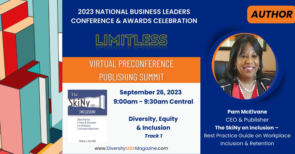 DiversityMBAMag's tweet photo. We're excited to be featuring these distinguished authors during the Publishing Summit. 
The first round will feature DEI speakers Rohini Anand, PhD, Dr. Randal Pinkett, and Pamela A McElvane, MBA, MA, MCPC. 
Make sure to grab your seat: https://t.co/K804LXtp0z https://t.co/JZLRfjSFzp