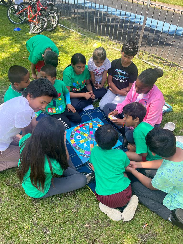 _acole48's tweet photo. Week 3 of Newham Summer HAF Camp completed today 🫡✅

Our children/young people are thriving in their community, making friends, learning new things and most importantly are safely enjoying under the guidance and supervision of our quality coaches. 

@souluk03 @WhatsNowFresh https://t.co/6pnCeuh1a5