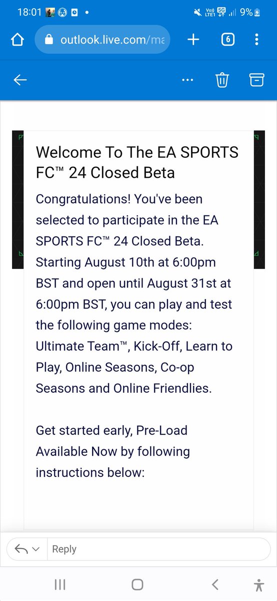 MattyTay7's tweet photo. @FUT23News Says I get access to UT yet no UT on my main menu while on the game....... looking so promising this game alrdy lol https://t.co/AfRsoEbutm