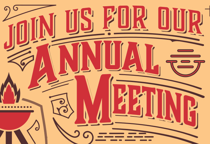 Just a reminder our Annual Meeting and Member Appreciation Grill Out is on Tuesday next week! Stop down for food, prizes and voting for your Board of Directors. Branch will close at 4 pm, food is served at 4:30 pm! Don't miss it! bit.ly/3qnF78h
