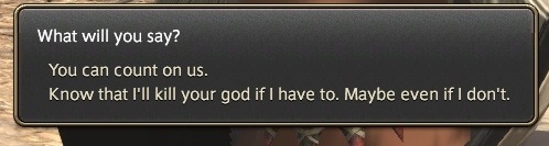 FearTehk's tweet photo. @maskofviera The WoL identifies as a threat and their pronouns are try/me. https://t.co/KULVK5vhup