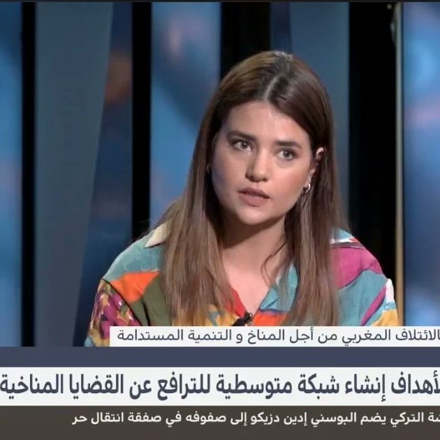 LoubabaKHARRAZ's tweet photo. On Medi1 TV to talk about the important challenges of the @medcop23 forum and the most important recommendations of the forum,represented in the management and governance of water scarcity. Energy transition, sustainable agricultural system that evokes vulnerables communities. https://t.co/x4Q0GLbxzj