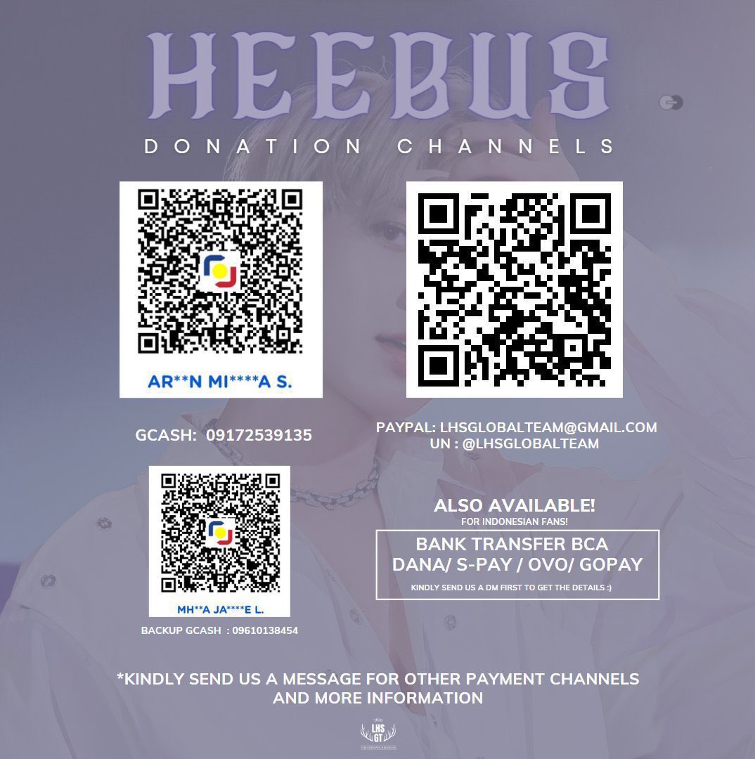 [DONATION DRIVE UPDATE] 

Donation for HEEBUS23 is still ongoing🙏🚍

Today's Donation(Aug10) : ₱2190.56/ $37.65
Current 💰: $496

↳ DONATE HERE: bit.ly/sarangheeDF
↳ MONITORING SHEET: bit.ly/lhsfundsTR

(Kindly see thread)

#희승