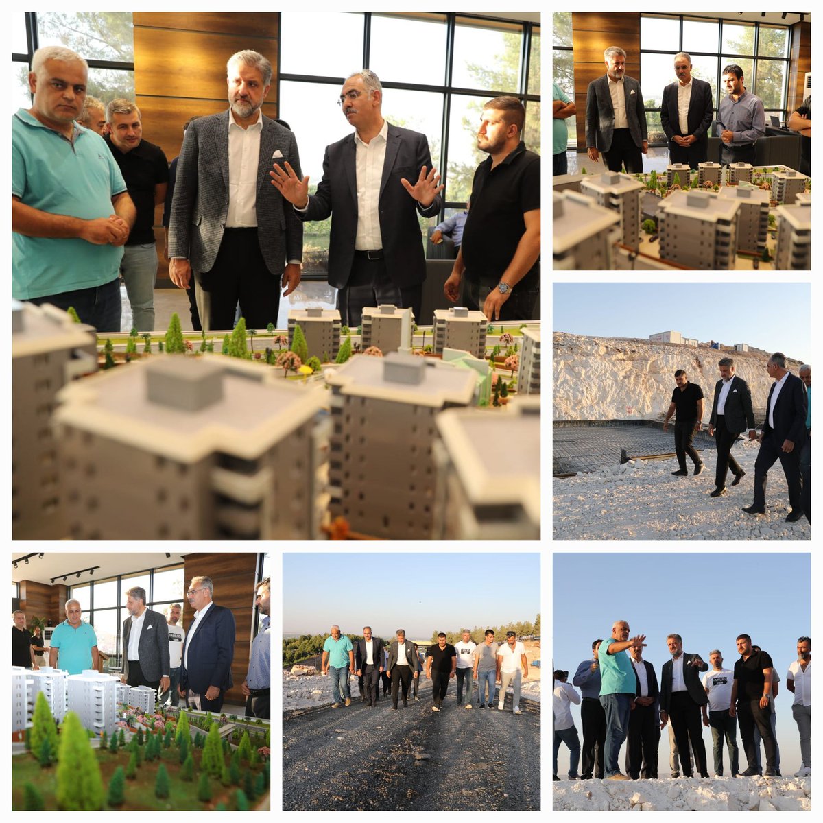 AK Parti Şanlıurfa Milletvekili ve TBMM APA Komisyonu Başkanımız Abdülkadir Emin Önen ve Bld. Başkanımız Mehmet Kuş ile birlikte yapımına başladığımız sismik izolatörlü 1000 konuttan oluşan Yeni Eyyübiye Paykent konutlarımızın inşaat alanında incelemelerde bulundular.

<a href="/eminonen/">Emin Önen</a>