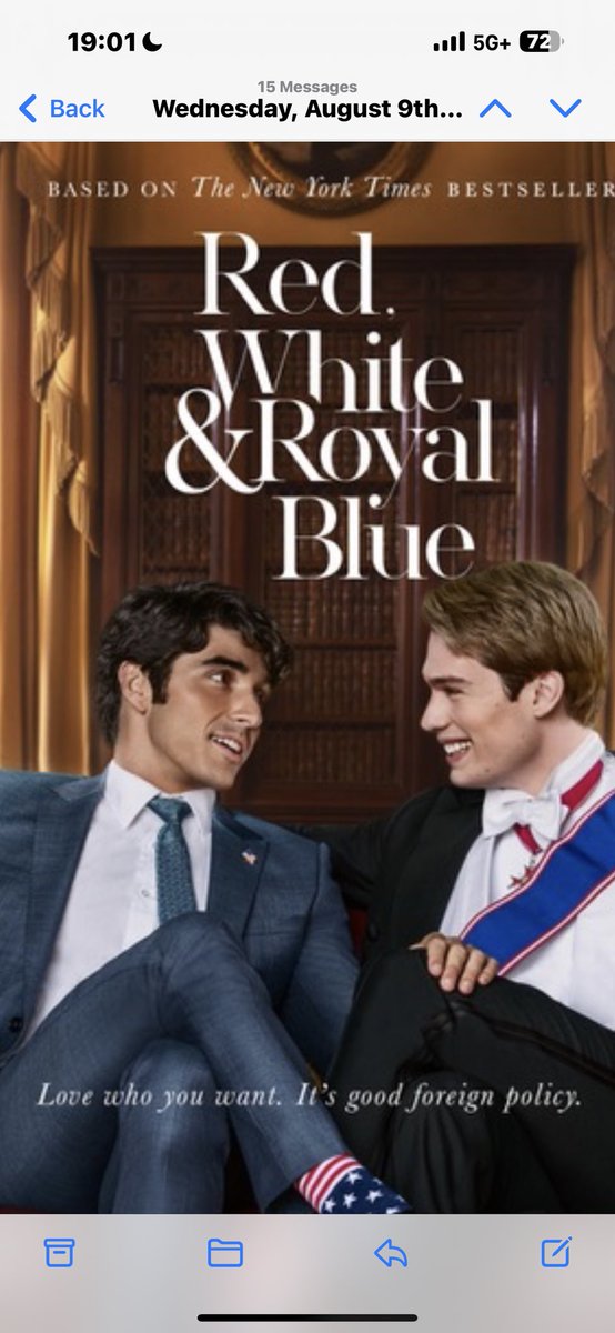 liammayclem's tweet photo. #liamslist 🍿
A royal THANK YOU for attending the EXCLUSIVE SCREENING of : RED, WHITE & ROYAL BLUE, based on NYT best seller at KABUKI THEATRE.
The film premieres Friday exclusively @primevideo .
“It’s full of heart, humour & royal pomp & romps. I HIGHLY recommend it”!
#RWRB https://t.co/EYs8TCa3Y7