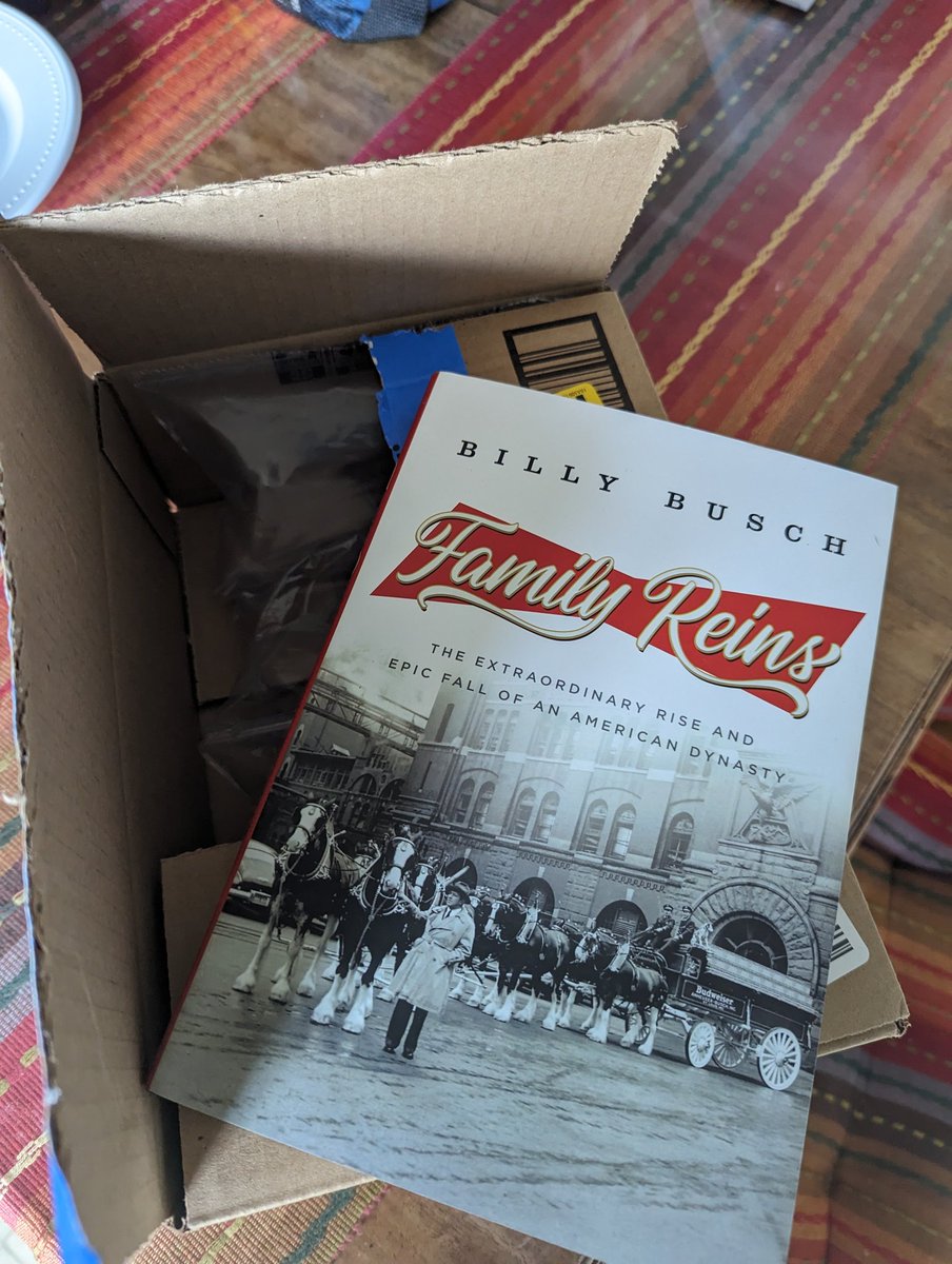 RudyGIII's tweet photo. FINALLY, we have a perspective from the family. The brand new book of The extraordinary rise and fall of an American dynasty. #FamilyReins by Billy Busch. #AnheuserBusch https://t.co/peDAYVQ3xX