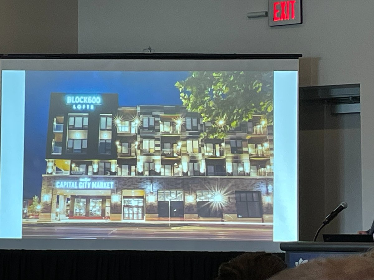 MichiganEGLE's tweet photo. Great success stories being shared at the #Brownfields2023 Conference! One of the largest and transformative development projects to hit the Stadium District of @lansingmichigan in decades, BLOCK600, was featured this morning.
See more of EGLE’s work: https://t.co/3EeCOVoUMb https://t.co/VtfuTxzWKa