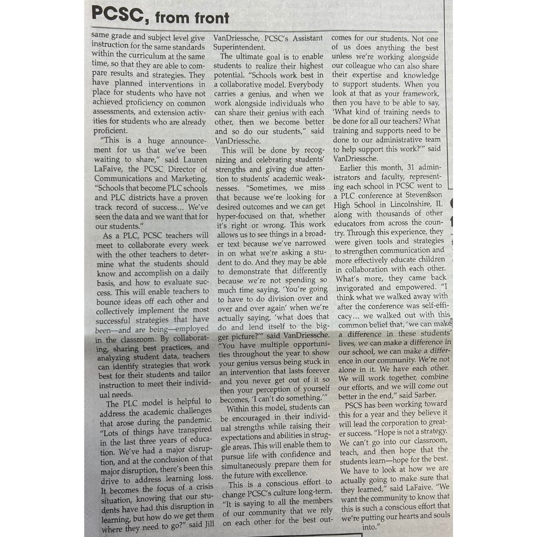 Thank you Pilot News Group for sharing this BIG announcement for us! 
¡Gracias al Pilot News Group por compartir este GRAN anuncio para nosotros!
#WhyPCSC