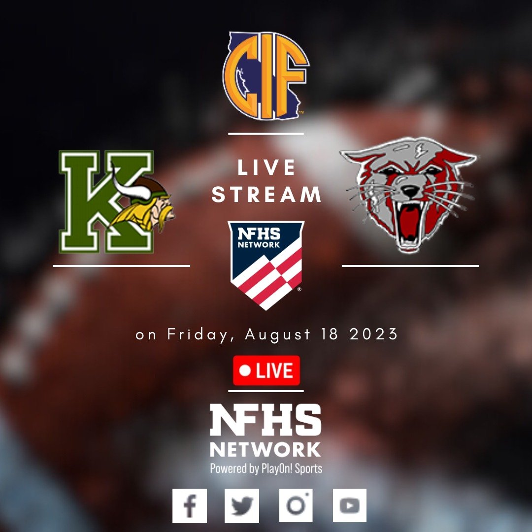 Kingsburg vs. Paso Robles | California High School Football Live Stream | 8/18/2023 - NFHS Network
Watch Live here: link.me/nfhsnetworkbro…
on Friday, August 18 🕚 7p. 
<a href="/KingsburgF/">Kingsburg High School Viking Football</a>
<a href="/BodhiVerners/">Bodhi Verners</a>
<a href="/wyattboyd21/">Wyatt Boyd</a>
<a href="/HoustonHirschk1/">Houston Hirschkorn</a>
<a href="/marshallphoto/">Samuel Marshall</a>
<a href="/David_Wilson09/">David Wilson</a>
<a href="/KHSBaseball_1/">Kingsburg Vikings Baseball</a>