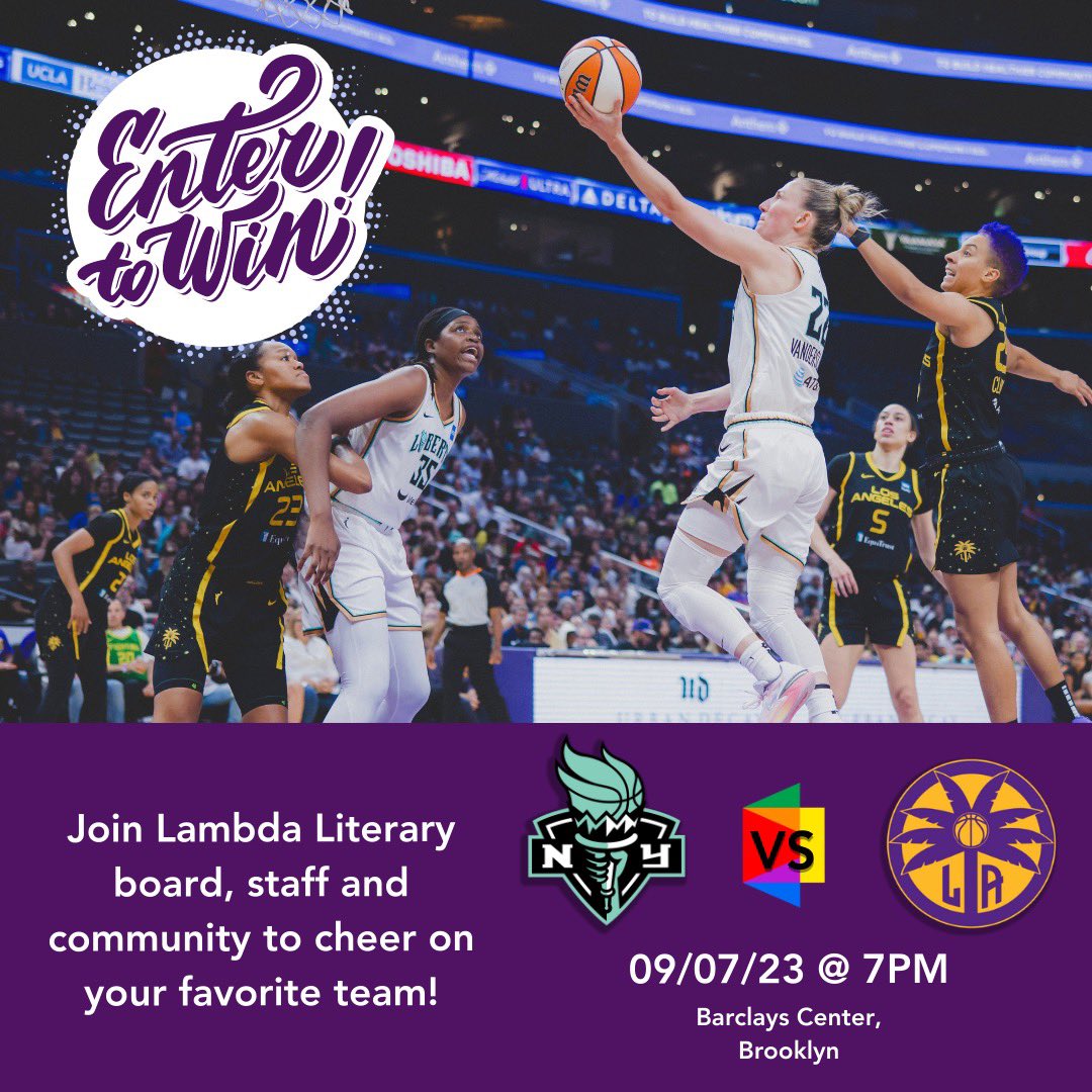 🌈🏀🎟️ RAFFLE ANNOUNCEMENT! 🎟️🏀🌈 We’re raffling off THREE PAIRS OF TICKETS to the @nyliberty vs. @LASparks game on 9/7/23 at Barclay’s Center! Cheer on your favorite team while hanging out with our board, staff and community (Lammy winner @MaulikPancholy will be joining us)!