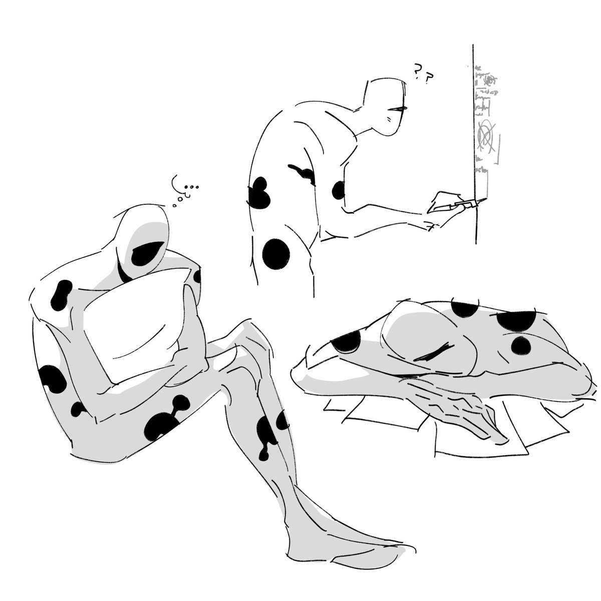 stitchedspider's tweet photo. sleepy doodles from like 3am that i forgot abt

#TheSpot #AcrossTheSpiderVerse https://t.co/R4FXZhVZ0F