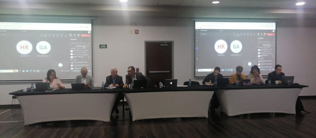 Sindodic's tweet photo. Presentes @Sindodic mesa local Santafe/Cadelaria @7AdrianaTibata y distrital de convivencia @HECTORE87751086 @Marying7 mesa distrital negociación @hernez  administración @FENIXELIECER y @josearchila72. Presentes en todos los escenarios defensa del estamento directivo/orientación https://t.co/Zm0GTKoZLA