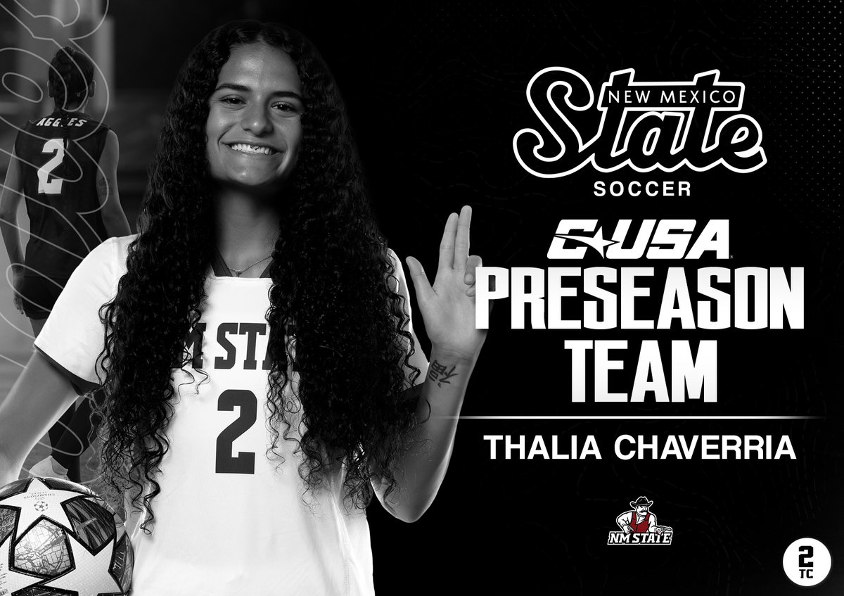 Forever an Aggie.💜

Thalia Chaverria was also posthumously named to the 2023 <a href="/ConferenceUSA/">Conference USA</a> Preseason Team.

📰 | tinyurl.com/3m3juxnx

#AggieUp