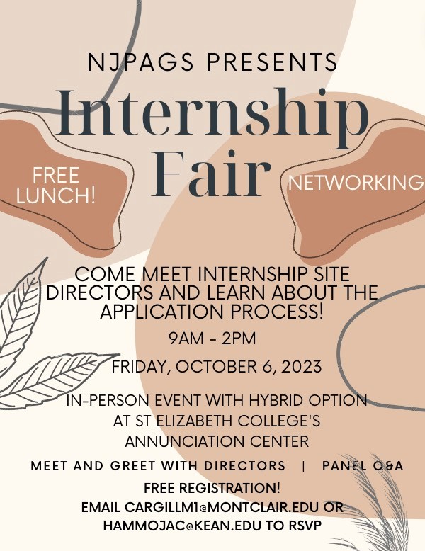 Students! Join us at our annual Internship Fair: Q&A session, a meet-and-greet with directors, & get information & learn strategies about the internship application process. This is also a huge opportunity to network with internship directors! buff.ly/3OQm0Nv