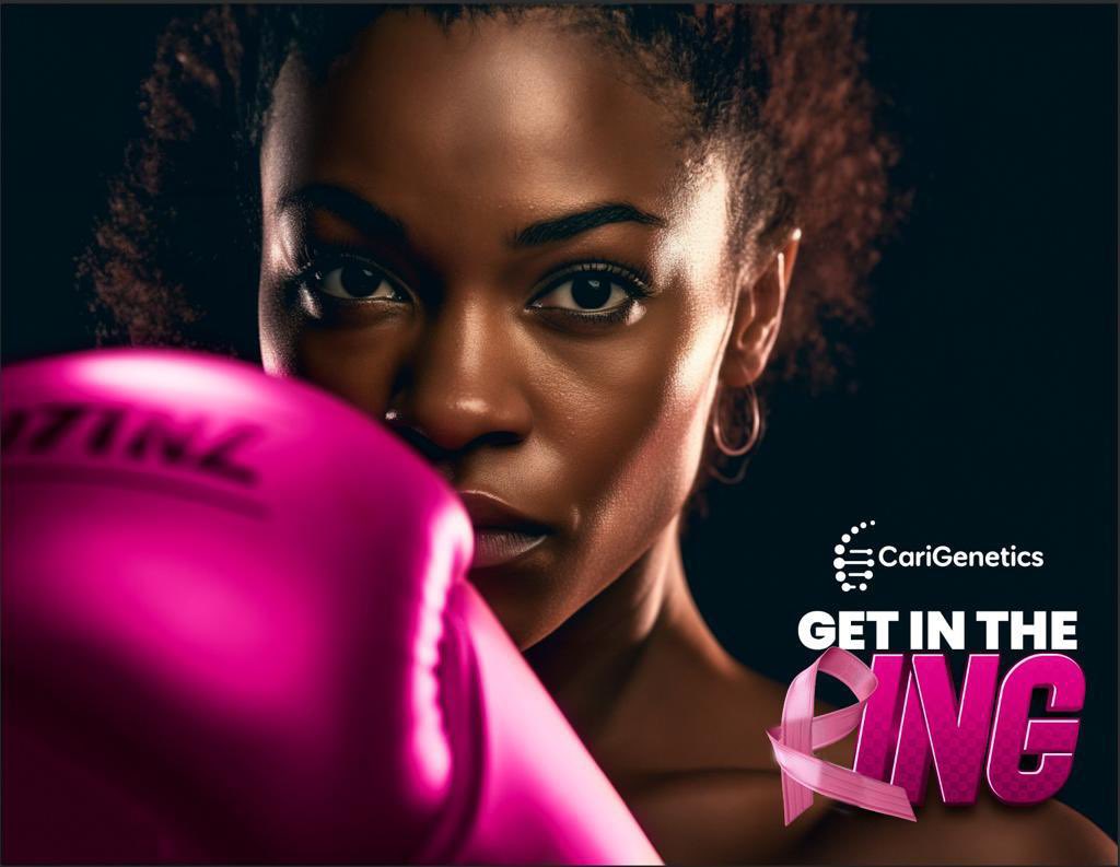 We're proud to introduce our #Getinthering Caribbean Breast Cancer Whole Genome Pilot Study to #Bermuda! Now it's time to hear us #roar as we get in the ring and join the fight against breast cancer! Learn more & join us by clicking the link in our bio!