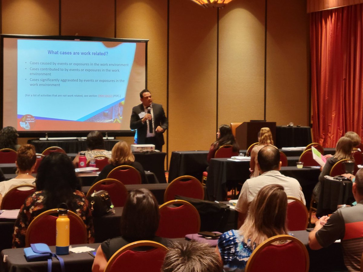 IndCommAZ's tweet image. Starting this year's Claims Seminar with a bang! Thank you to all the speakers who help teach Arizona's work comp claims adjusters.