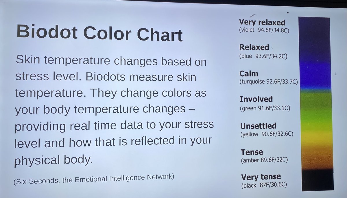 Continuing to work on our social emotional regulation using biodots! Thank you, <a href="/MsMilitello/">Lori Militello</a> for such a relaxing &amp; fun wellness experience. #SocialEmotionalLearning #WellnessMatters #EnhancingtheStudentExperience