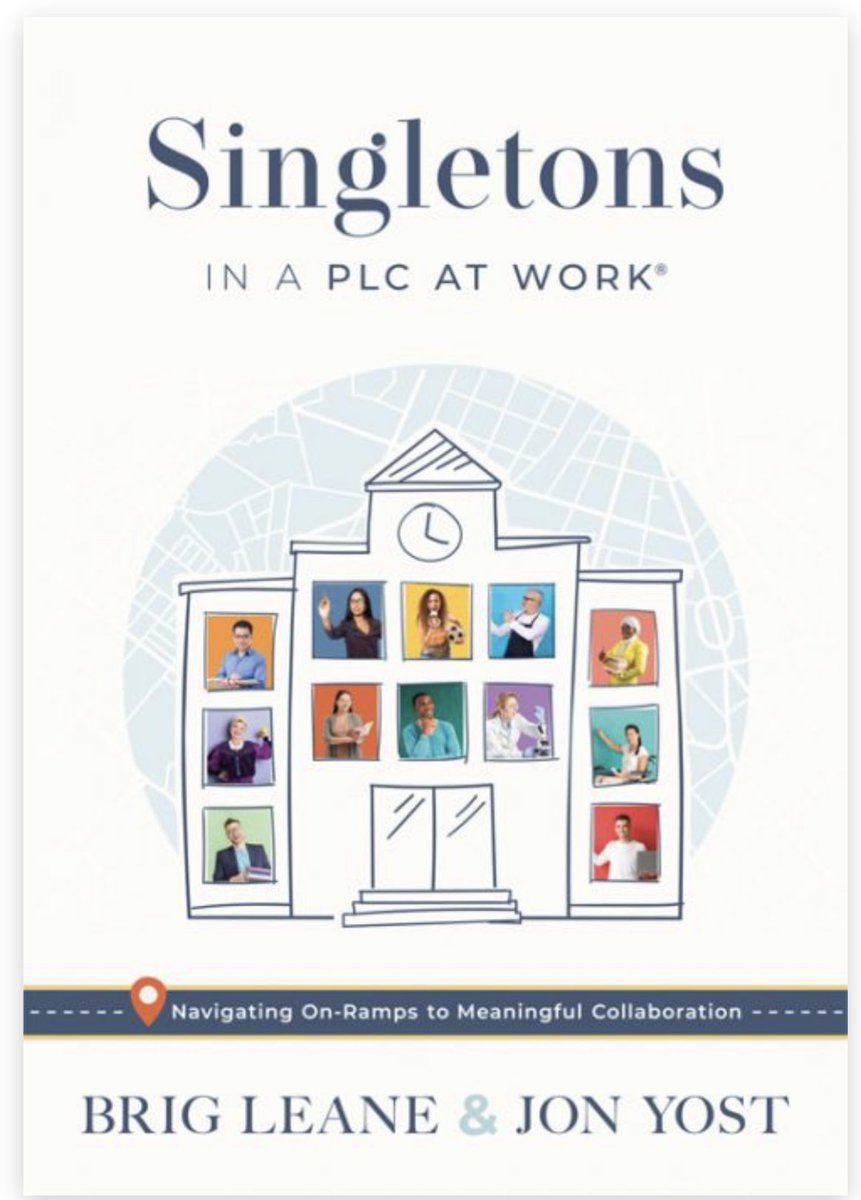 Singletons have work to do in the PLC process…it just looks a bit different.  These CTE leaders <a href="/sbisd/">Spring Branch ISD</a> are learning how to increase meaningful collaboration for educators. I was honored to share with them our resource…
#atplc <a href="/SolutionTree/">Solution Tree</a>