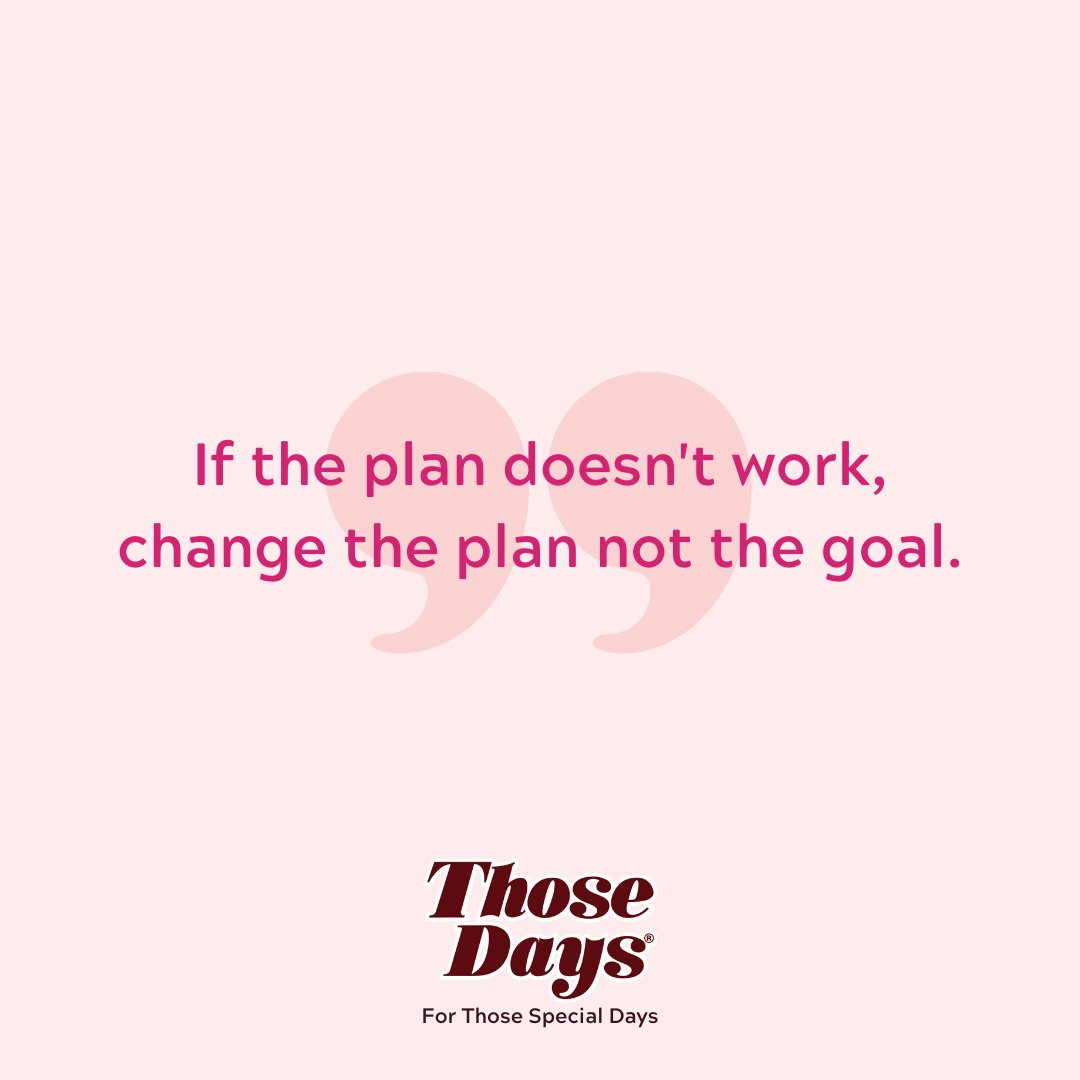 thosedaysph's tweet photo. "If the plan doesn't work, change the plan but never the goal."

Give this post a heart if you agree. https://t.co/YkPKjK7FCu