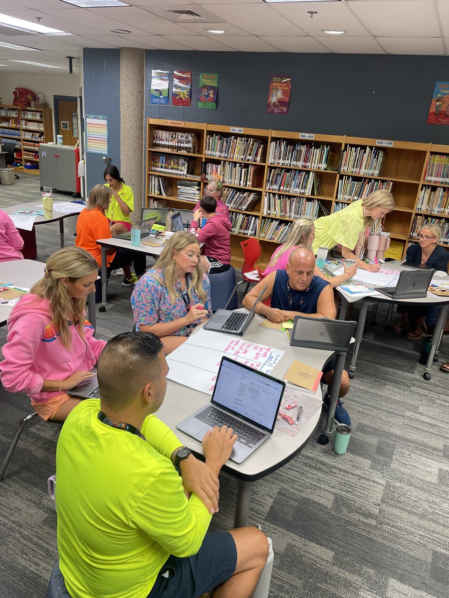SMSD_Corinth's tweet photo. Staff worked hard this morning developing a shared understanding of RTI and PLC @theSMSD https://t.co/gs72D1lZhE