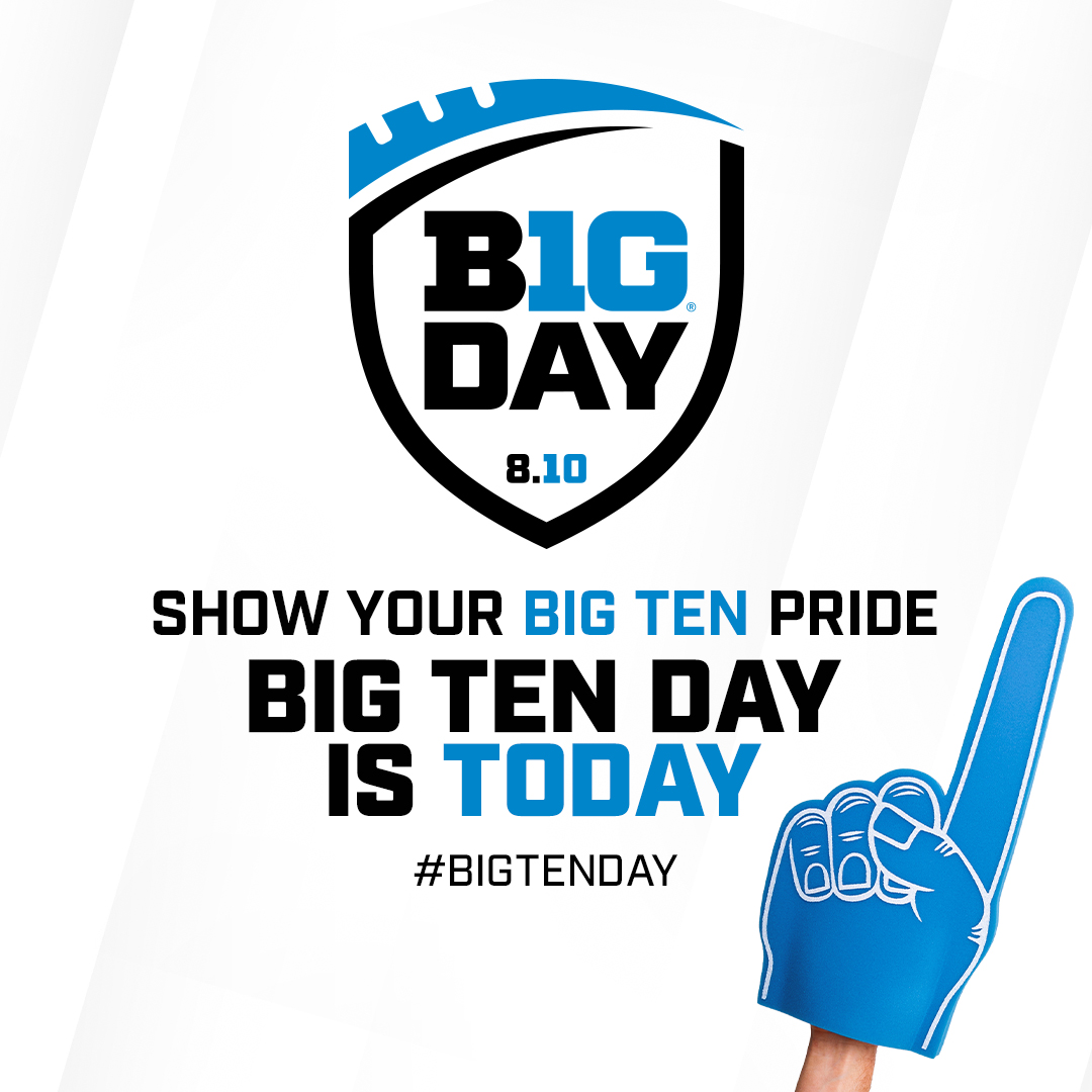 Xfinity (@xfinity) on Twitter photo 🚨 IT’S BIG TEN DAY! 🚨 Celebrate #BigTenDay in style with your favorite <a href="/bigten/">Big Ten Conference</a> gear and catch this season’s action on <a href="/NBCSports/">NBC Sports</a> with Xfinity 🏟️🏈 🚨 IT’S BIG TEN DAY! 🚨 Celebrate #BigTenDay in style with your favorite <a href="/bigten/">Big Ten Conference</a> gear and catch this season’s action on <a href="/NBCSports/">NBC Sports</a> with Xfinity 🏟️🏈