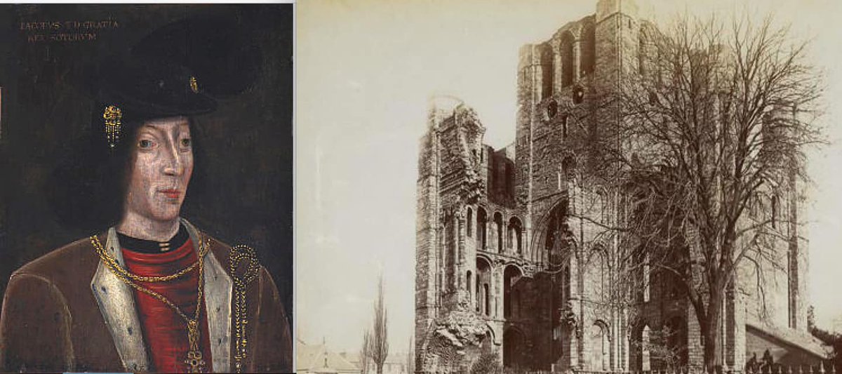 James III, King of Scots, was crowned on this day in 1460 at Kelso Abbey.