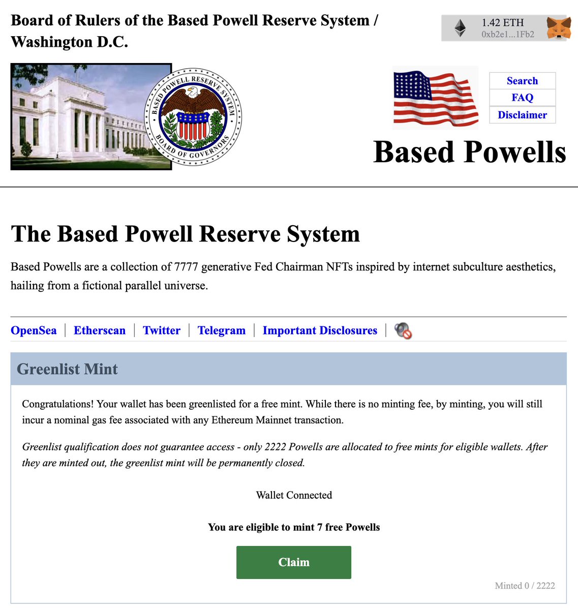 basedpowells's tweet photo. Based Powells are minting today at 7:00PM GMT. (~90 minutes) There are 2222 greenlist mints available- first come, first serve.
The following communities are greenlisted: #cryptopunks #harrypotterobamasonic10inu #sprotogremlins #milady #remilio #metafactory #mfers and more.. https://t.co/qAN5I7iu71