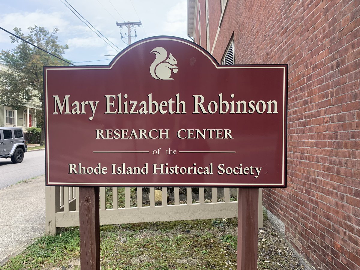 arielwilks's tweet photo. Short trip to @RIHistory this week but will definitely be making plans to come back! #NERFCfellow https://t.co/qThguE4lwE